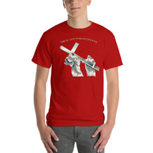 Load image into Gallery viewer, Take up your cross, and follow me Short Sleeve T-Shirt