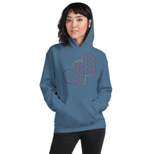 Load image into Gallery viewer, Complementary Hearts Unisex Hoodie