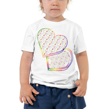 Load image into Gallery viewer, Sweetheart Box Multicolor Toddler Short Sleeve Tee