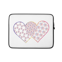 Load image into Gallery viewer, Complementary Hearts Laptop Sleeve