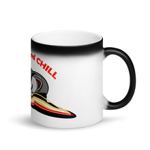 Load image into Gallery viewer, Novels and Chill Matte Black Magic Mug