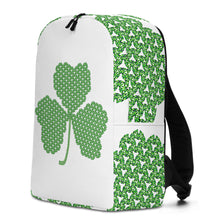 Load image into Gallery viewer, Crochet Lace Celtic Knots Shamrock Minimalist Backpack