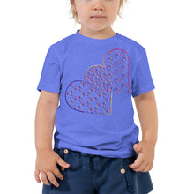 Load image into Gallery viewer, Complementary Hearts Toddler Short Sleeve Tee