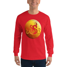 Load image into Gallery viewer, Delighted Stylus Studio Logo Men’s Long Sleeve Shirt.