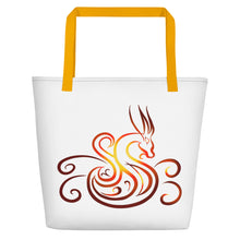 Load image into Gallery viewer, Delighted Stylus Studio Dragon Beach Bag