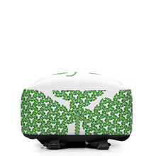 Load image into Gallery viewer, Crochet Lace Celtic Knots Shamrock Minimalist Backpack