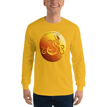 Load image into Gallery viewer, Delighted Stylus Studio Logo Men’s Long Sleeve Shirt.