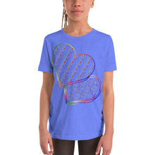 Load image into Gallery viewer, Sweetheart Box Multicolor Youth Short Sleeve T-Shirt