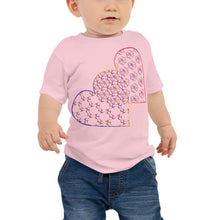 Load image into Gallery viewer, Complementary Hearts Baby Jersey Short Sleeve Tee