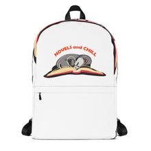 Load image into Gallery viewer, Novels and Chill Backpack