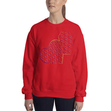 Load image into Gallery viewer, Complementary Hearts Unisex Sweatshirt