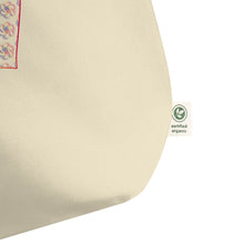 Load image into Gallery viewer, Complementary Hearts Large organic tote bag