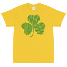 Load image into Gallery viewer, Crochet Lace Celtic Knots Shamrock Short Sleeve T-Shirt