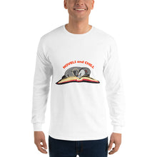 Load image into Gallery viewer, Novels and Chill Men’s Long Sleeve Shirt