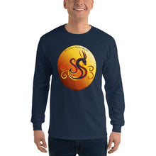 Load image into Gallery viewer, Delighted Stylus Studio Logo Men’s Long Sleeve Shirt.