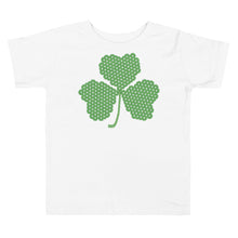 Load image into Gallery viewer, Crochet Lace Celtic Knots Shamrock Toddler Short Sleeve Tee