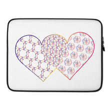 Load image into Gallery viewer, Complementary Hearts Laptop Sleeve
