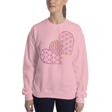 Load image into Gallery viewer, Complementary Hearts Unisex Sweatshirt
