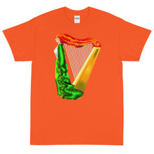 Load image into Gallery viewer, Erin the Enchantress Irish Harp Short Sleeve T-Shirt
