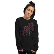Load image into Gallery viewer, Complementary Hearts Men’s Long Sleeve Shirt
