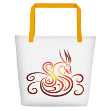 Load image into Gallery viewer, Delighted Stylus Studio Dragon Beach Bag
