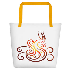 Delighted Stylus Studio Dragon Beach Bag