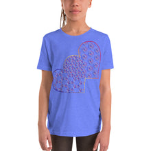 Load image into Gallery viewer, Complementary Hearts Youth Short Sleeve T-Shirt
