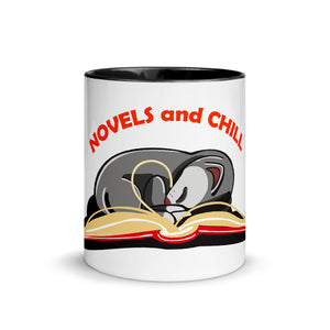 Novel and Chill Mug with Color Inside