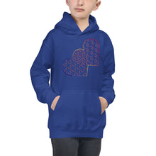 Load image into Gallery viewer, Complementary Hearts Kids Hoodie
