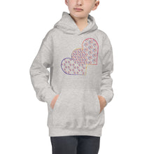 Load image into Gallery viewer, Complementary Hearts Kids Hoodie
