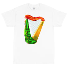 Load image into Gallery viewer, Erin the Enchantress Irish Harp Short Sleeve T-Shirt
