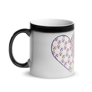 Complementary Hearts Glossy Magic Mug
