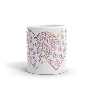 Complementary Hearts Mug