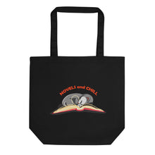 Load image into Gallery viewer, Novels and Chill Eco Tote Bag

