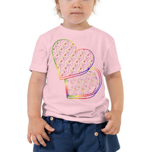 Load image into Gallery viewer, Sweetheart Box Multicolor Toddler Short Sleeve Tee
