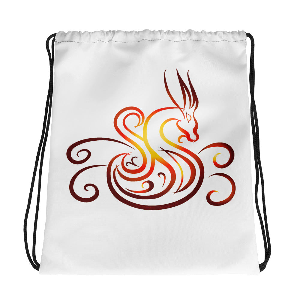 Delighted Stylus Studio Dragon Drawstring bag