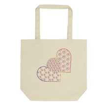 Load image into Gallery viewer, Complementary Hearts Eco Tote Bag
