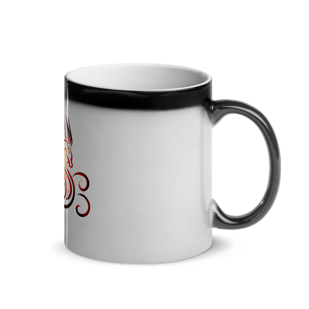 Delighted Stylus Studio Dragon Glossy Magic Mug