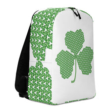 Load image into Gallery viewer, Crochet Lace Celtic Knots Shamrock Minimalist Backpack
