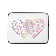 Load image into Gallery viewer, Complementary Hearts Laptop Sleeve

