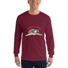 Load image into Gallery viewer, Novels and Chill Men’s Long Sleeve Shirt
