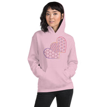 Load image into Gallery viewer, Complementary Hearts Unisex Hoodie
